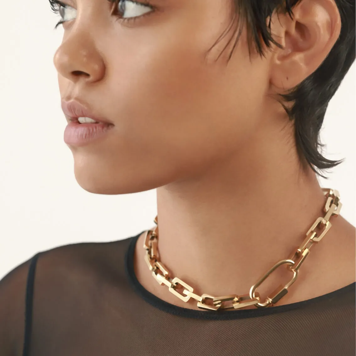 CARABINER SQUARE PUERTO NECKLACE
