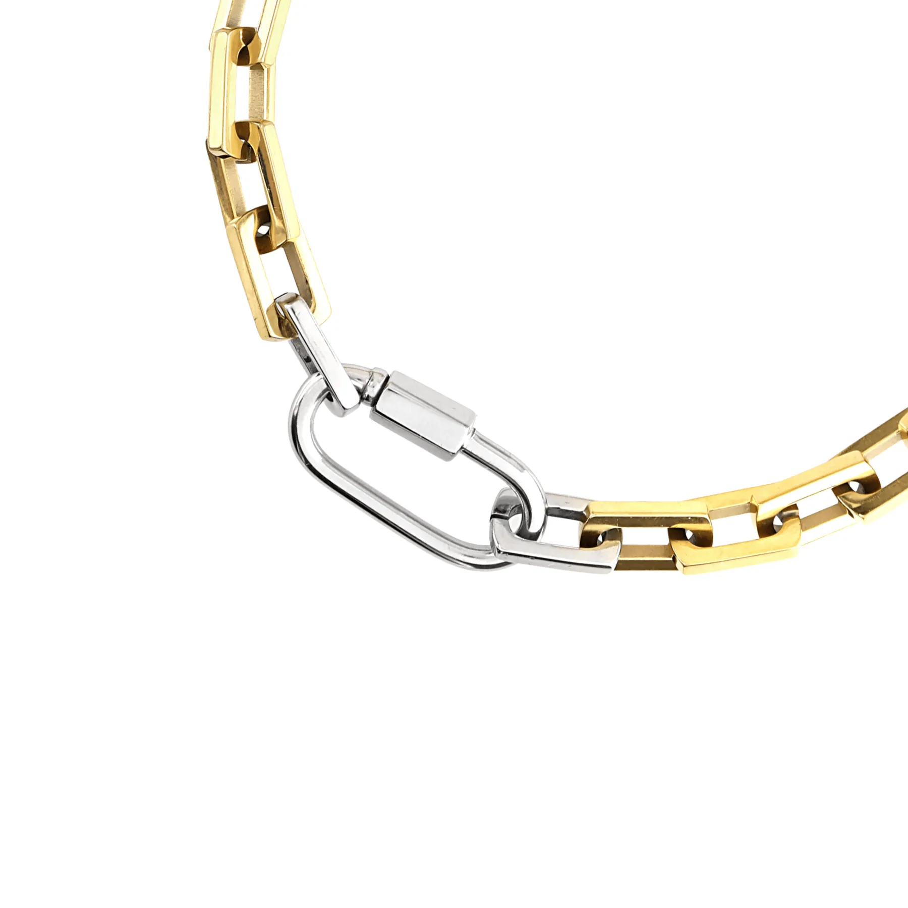 CARABINER SQUARE PUERTO NECKLACE