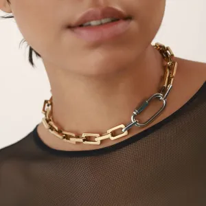 CARABINER SQUARE PUERTO NECKLACE