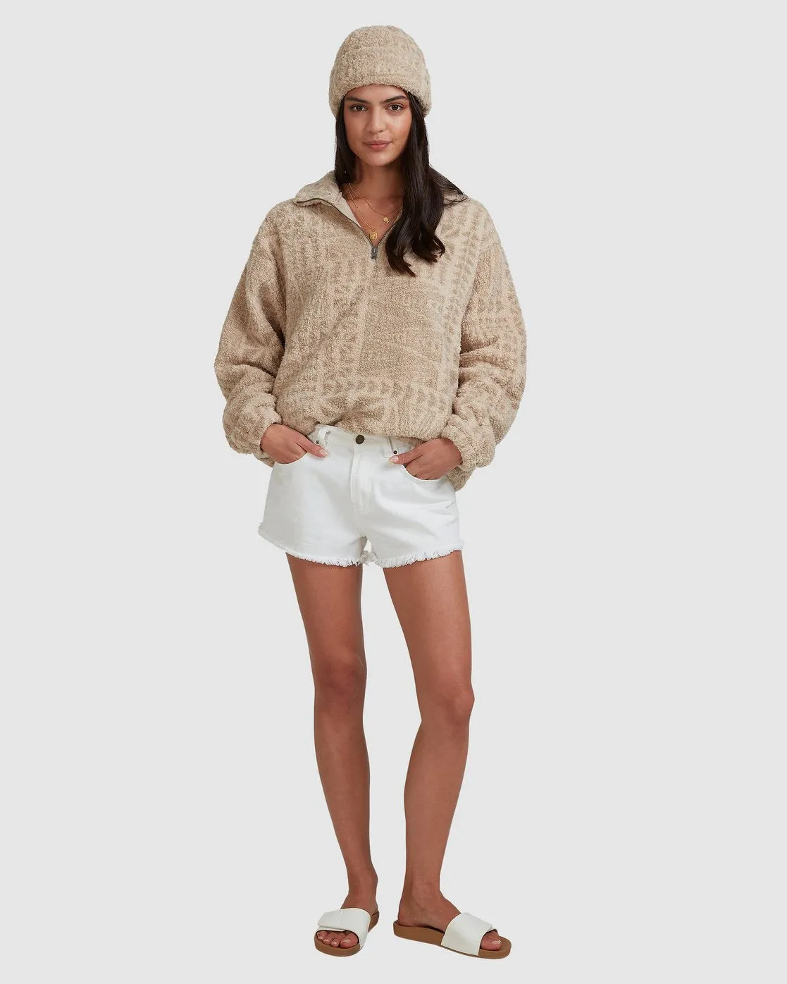 Catchup Half Zip Crew