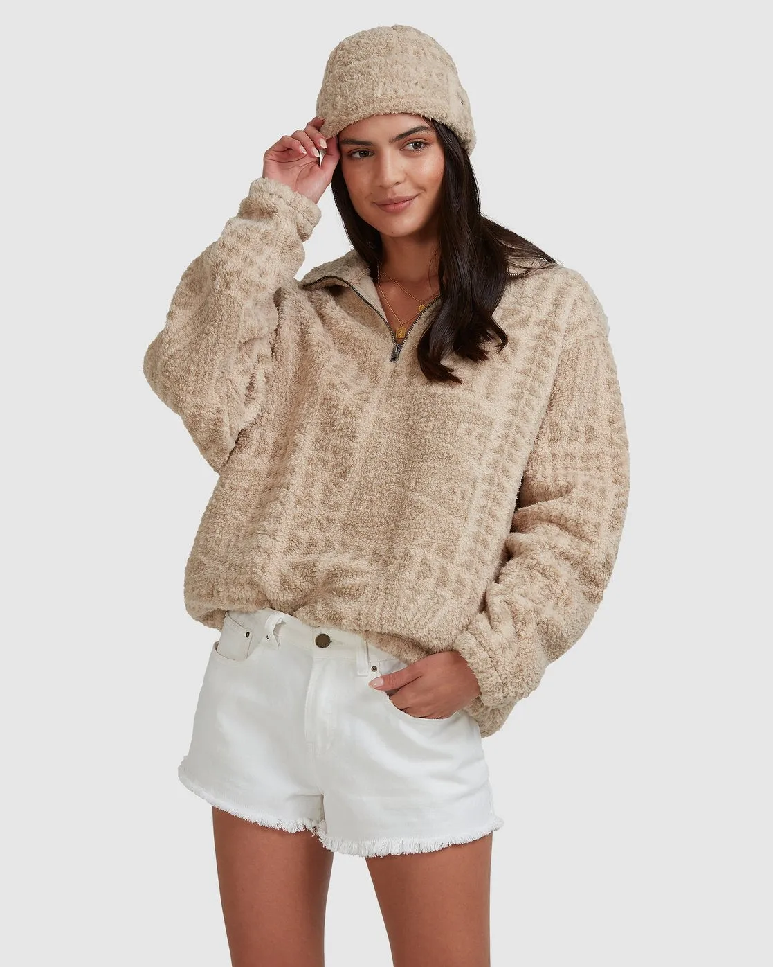 Catchup Half Zip Crew