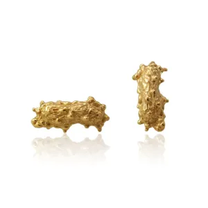 Caterpillar earrings petit Gold
