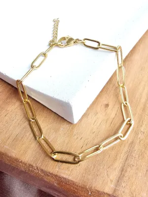 Chunky Paperclip Bracelet
