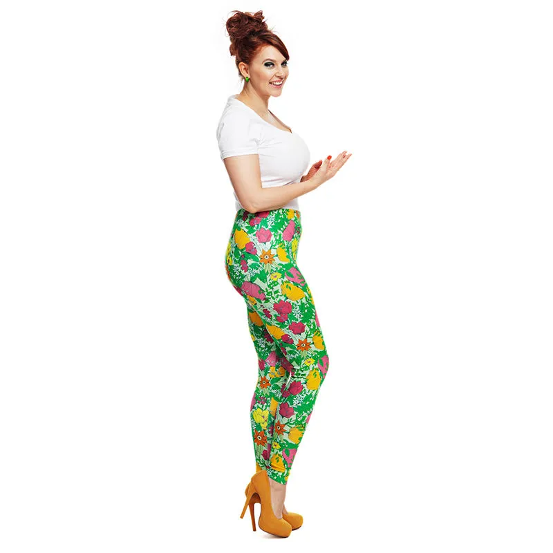 Cissi och Selma Adult Lo Leggings - Sommarlov - 'Summer Vacation'