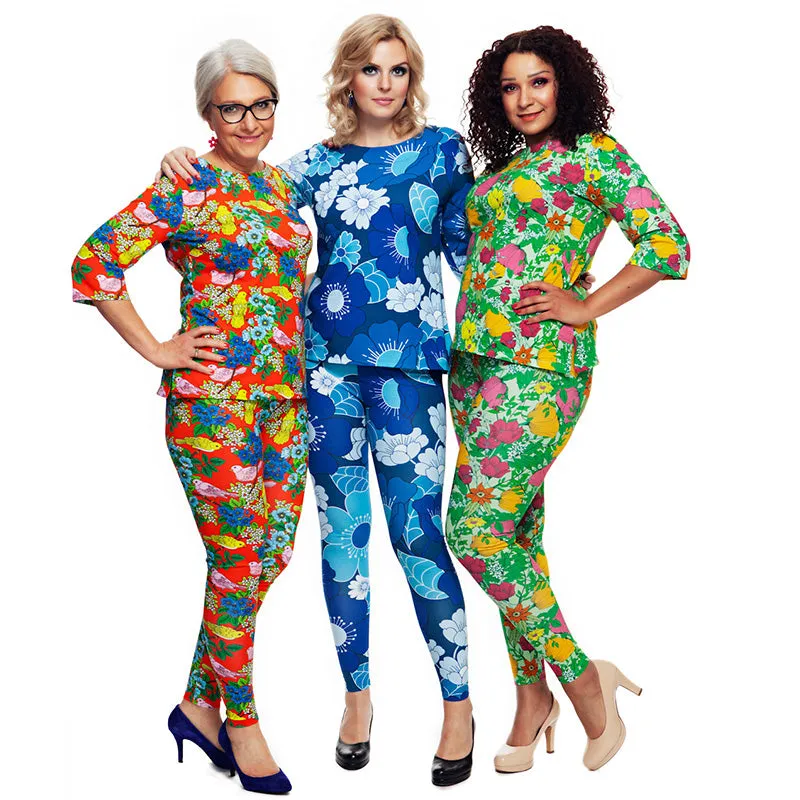 Cissi och Selma Adult Lo Leggings - Sommarlov - 'Summer Vacation'