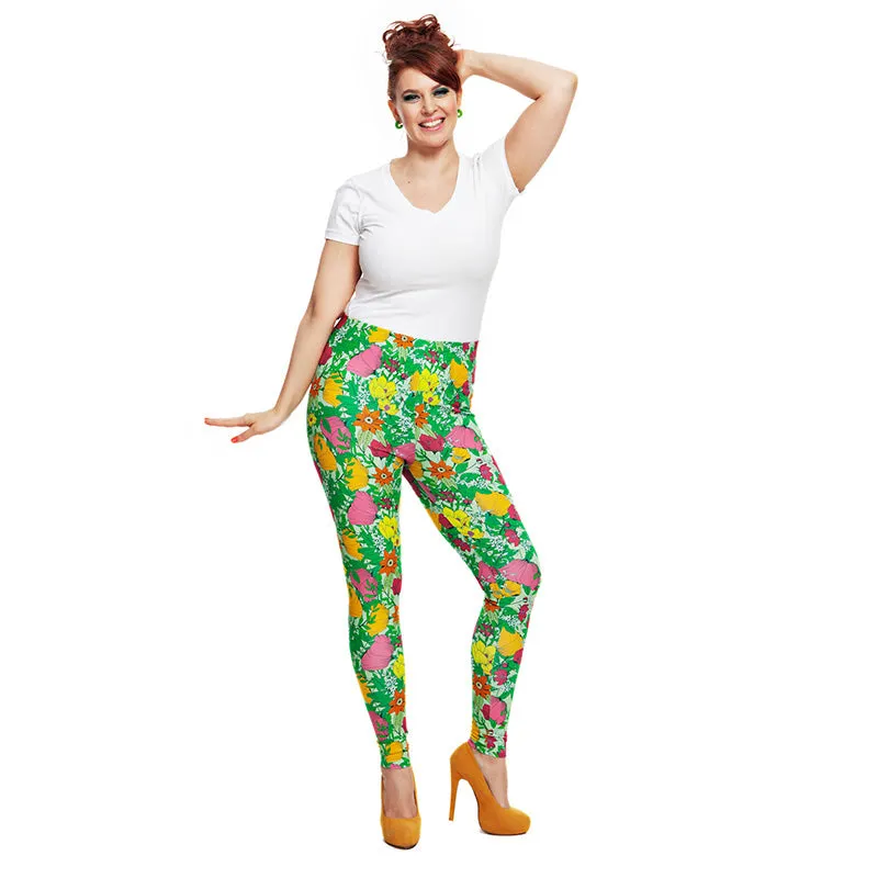 Cissi och Selma Adult Lo Leggings - Sommarlov - 'Summer Vacation'