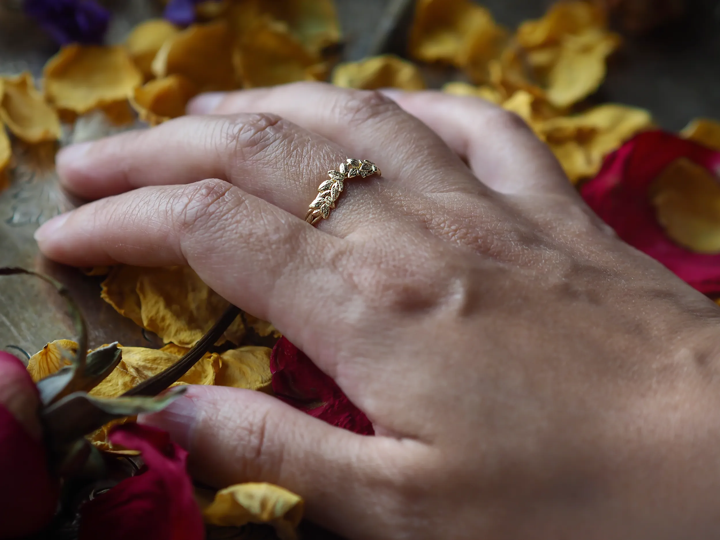 Cluster Leaf Ring