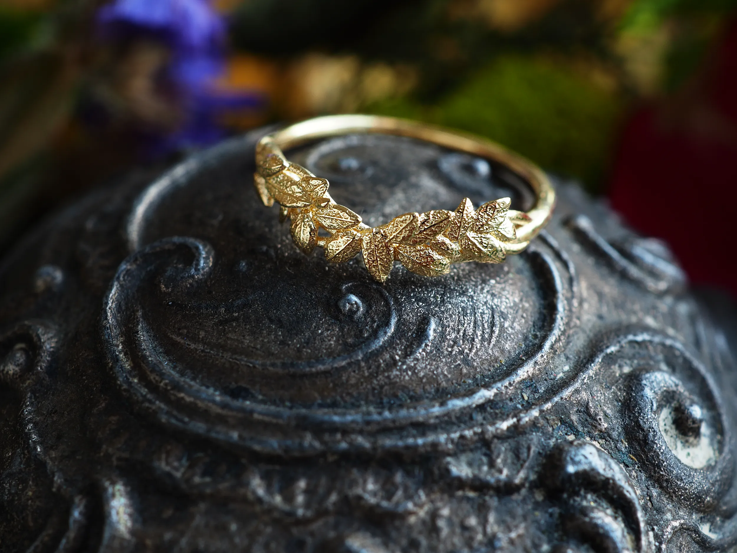 Cluster Leaf Ring