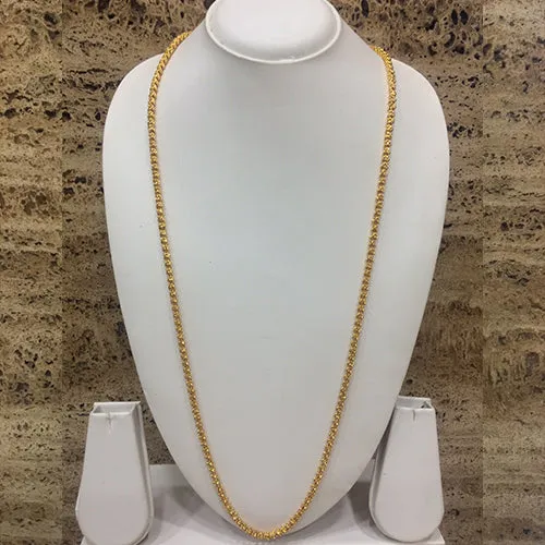 Combo Offer (Set of 2) Long Mangalsutra Designs Gold Plated AD Pendant with Earrings & Gold Necklace Chain