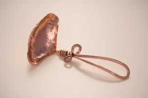 Copper Ginkgo Gravy Ladle
