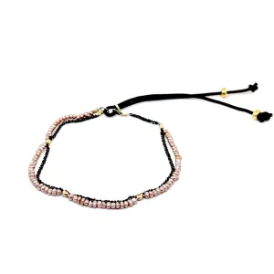 Dainty Double Strand Pearl Bracelet
