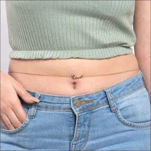 Dainty Love Belly Chain