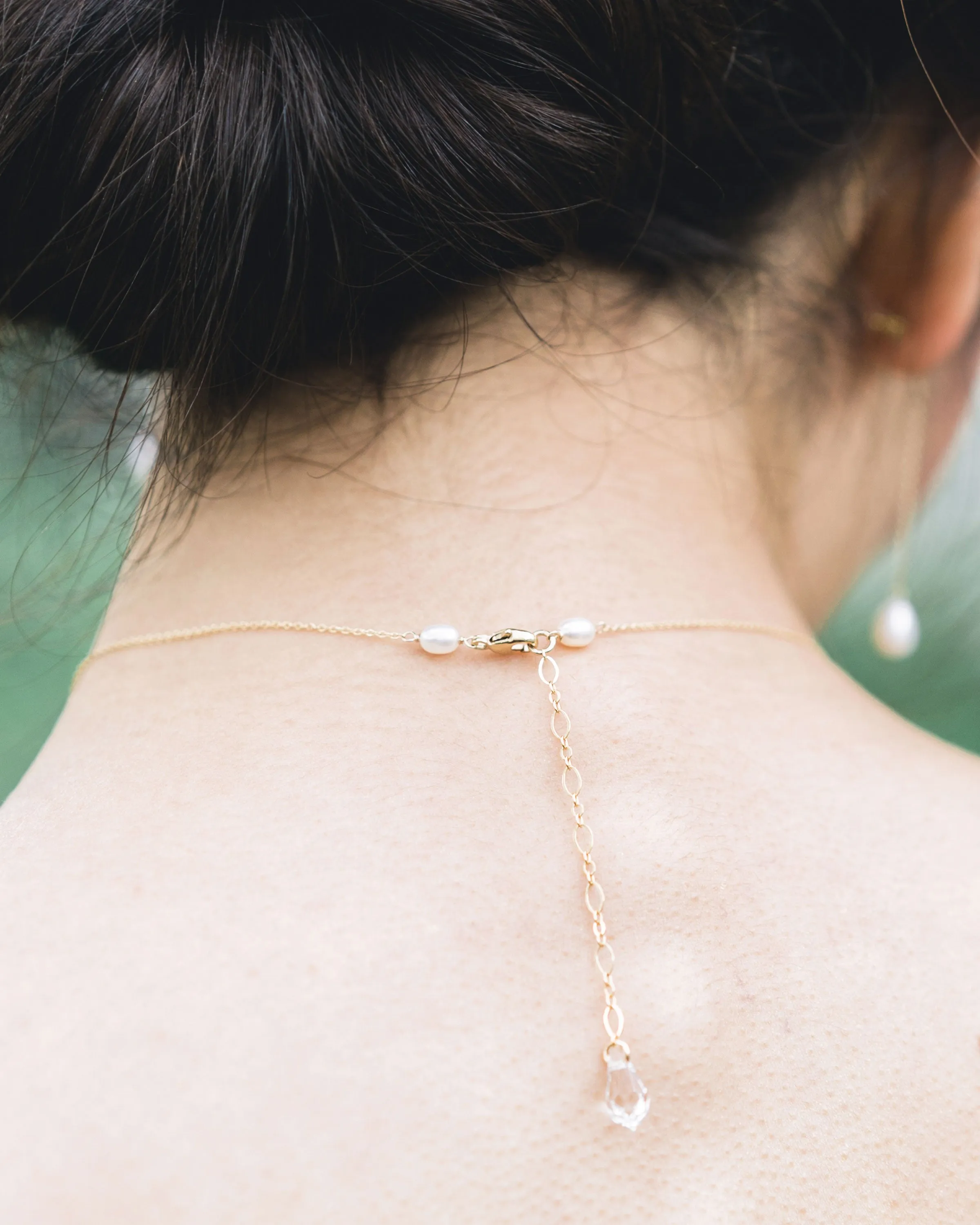 Dainty Pearl Necklace