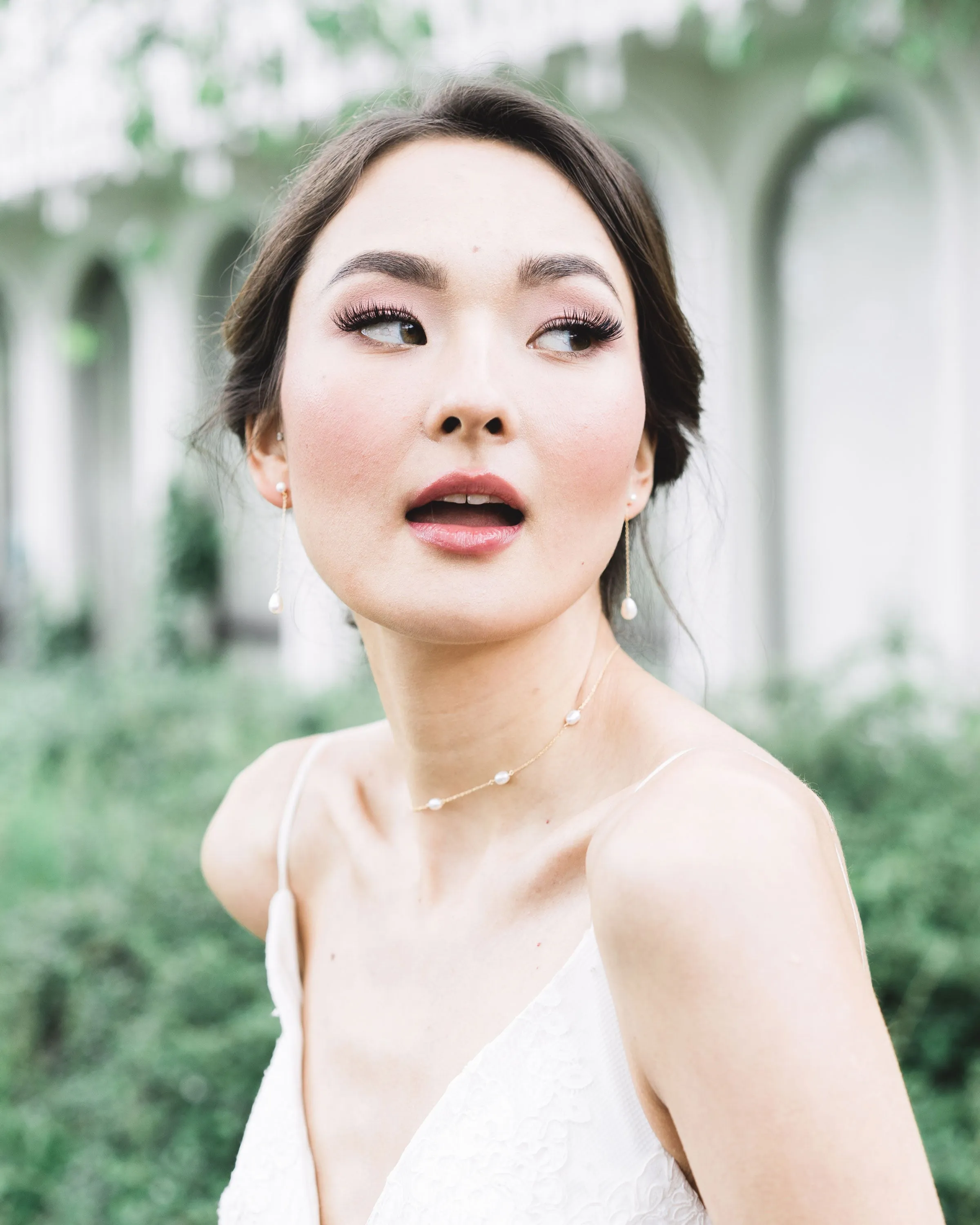 Dainty Pearl Necklace