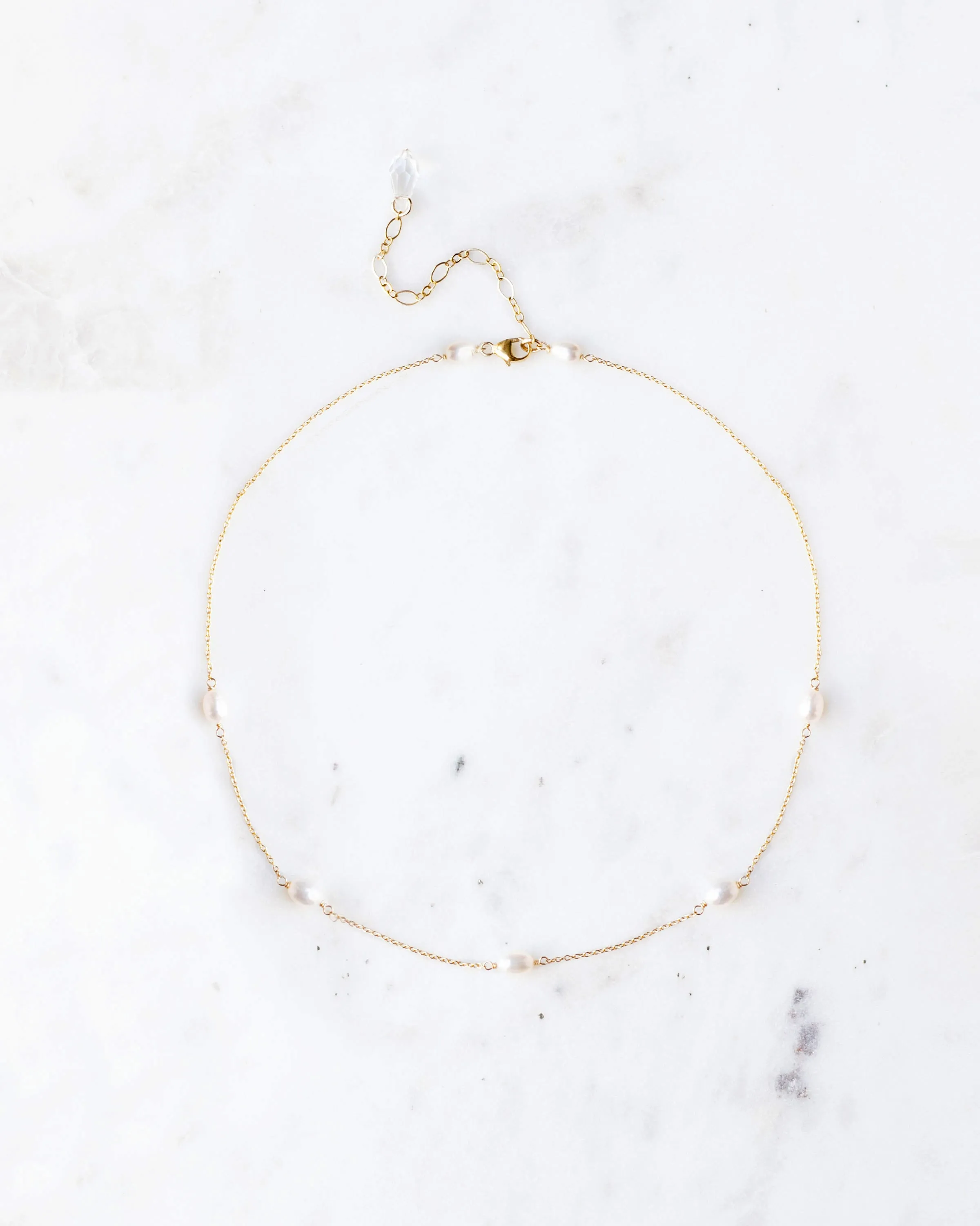 Dainty Pearl Necklace