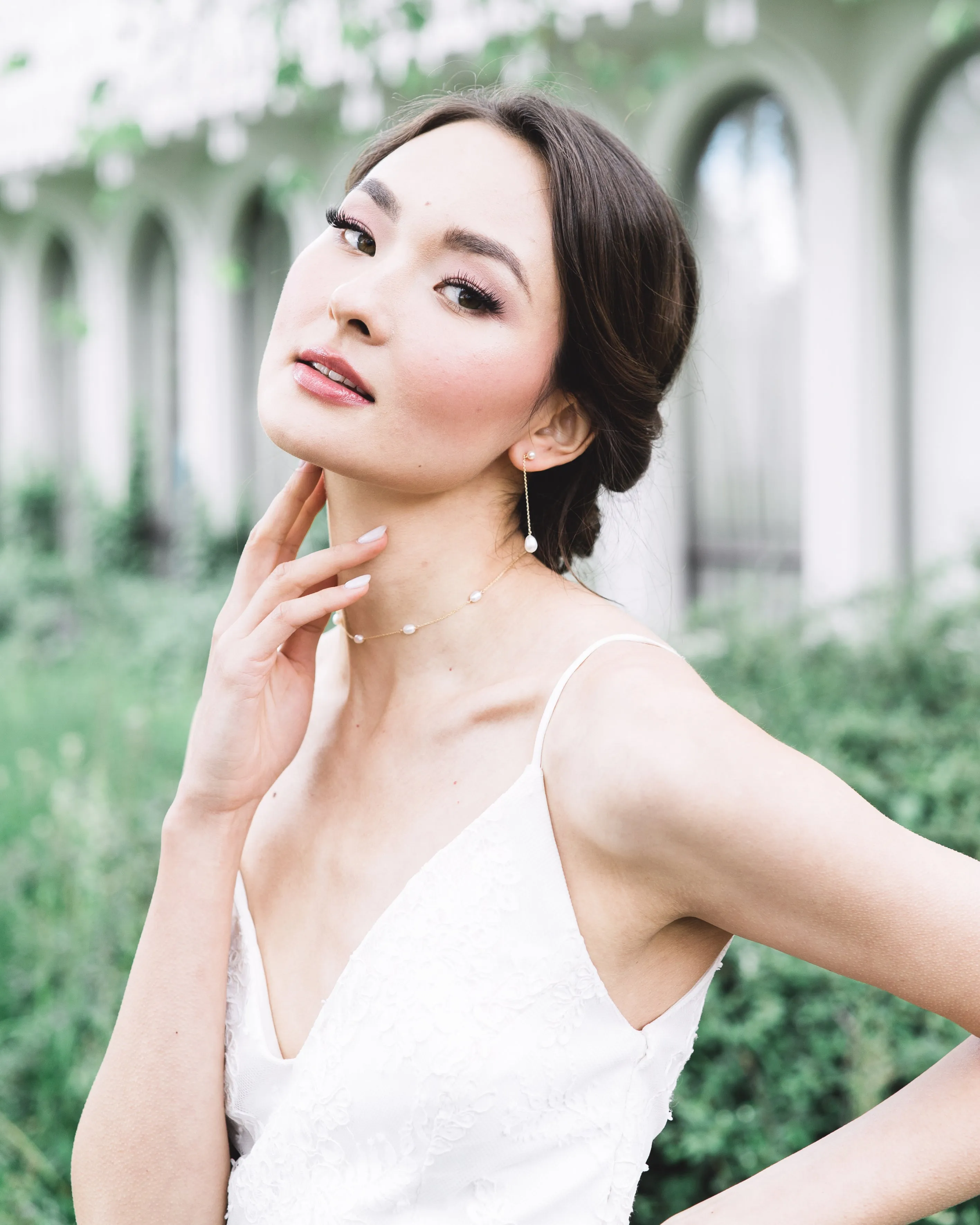 Dainty Pearl Necklace