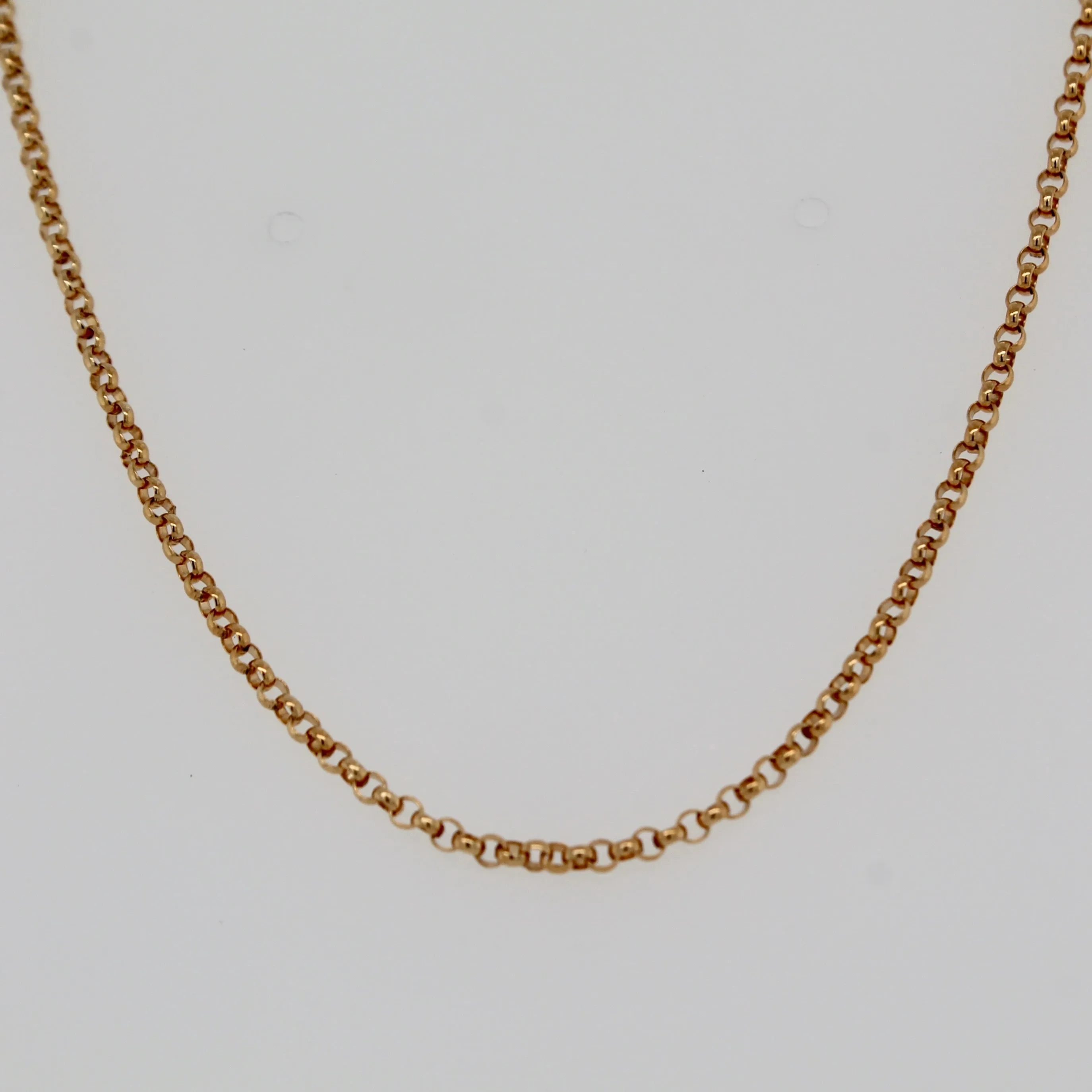 Dainty Rolo Chain