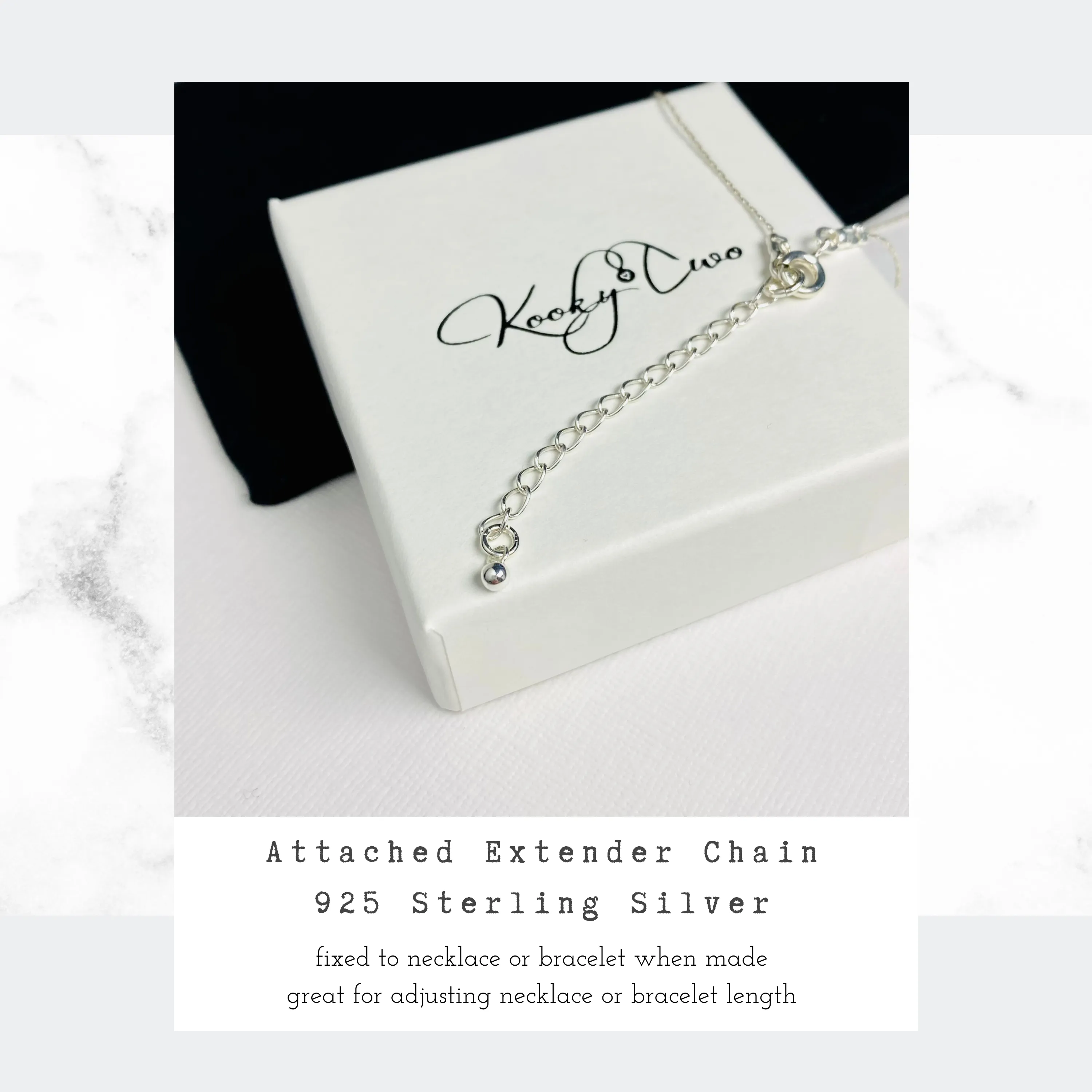 Dainty Silver Necklace with Hematite Heart Bead