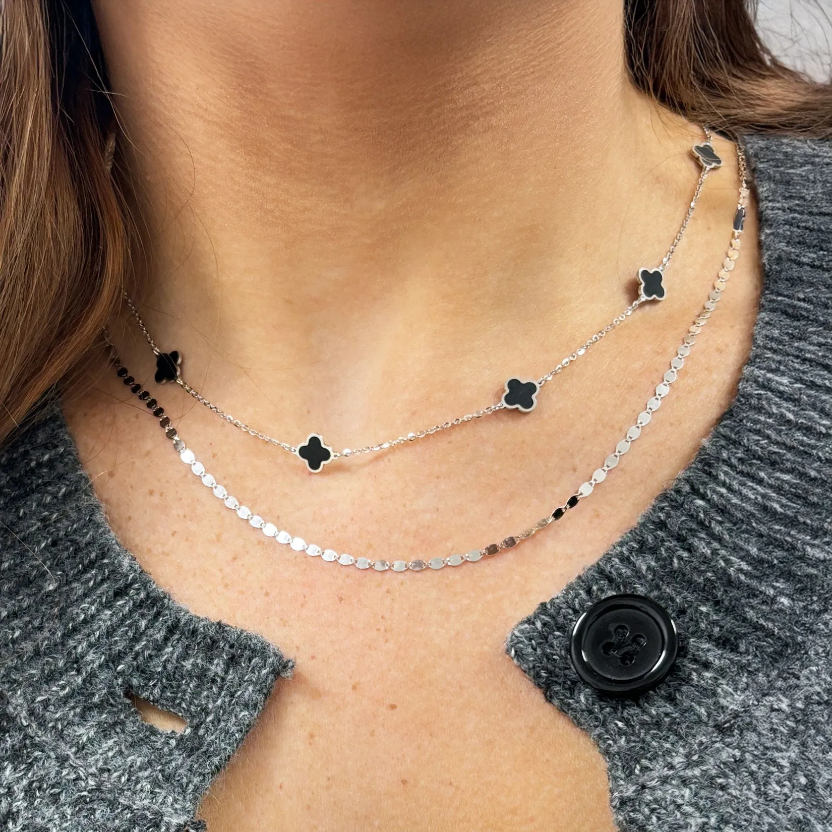Disco Link Chain Necklace