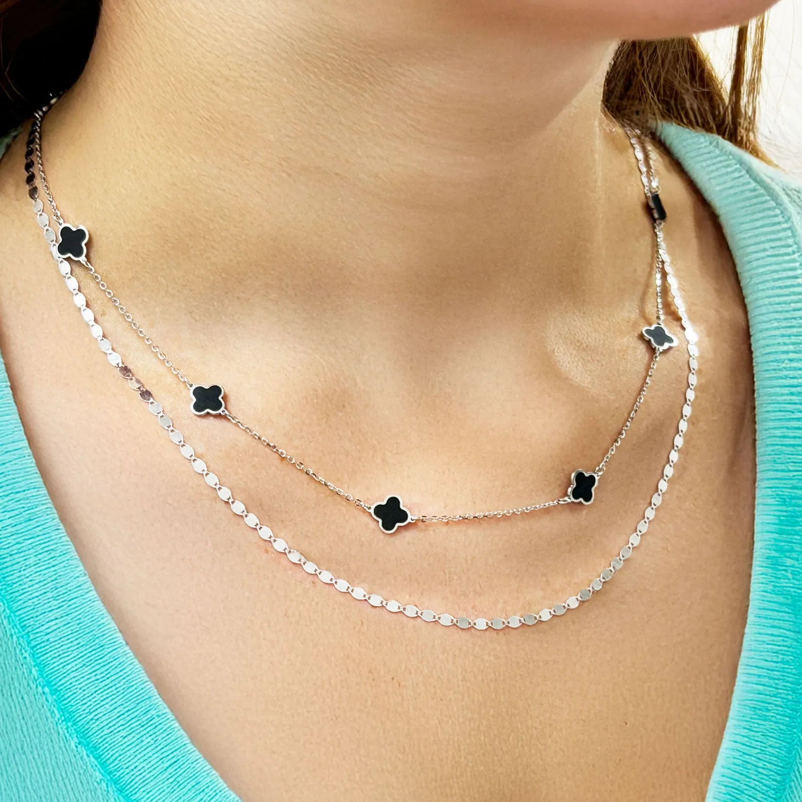 Disco Link Chain Necklace