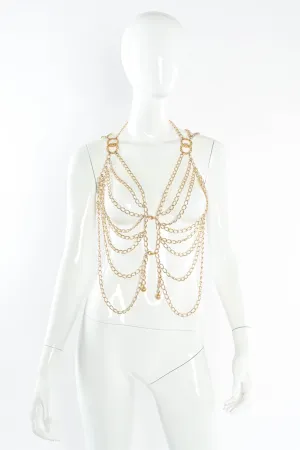 Double Ring Harness Chain Vest