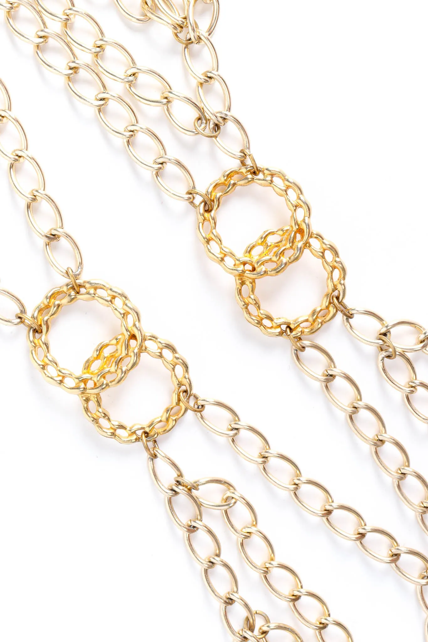 Double Ring Harness Chain Vest