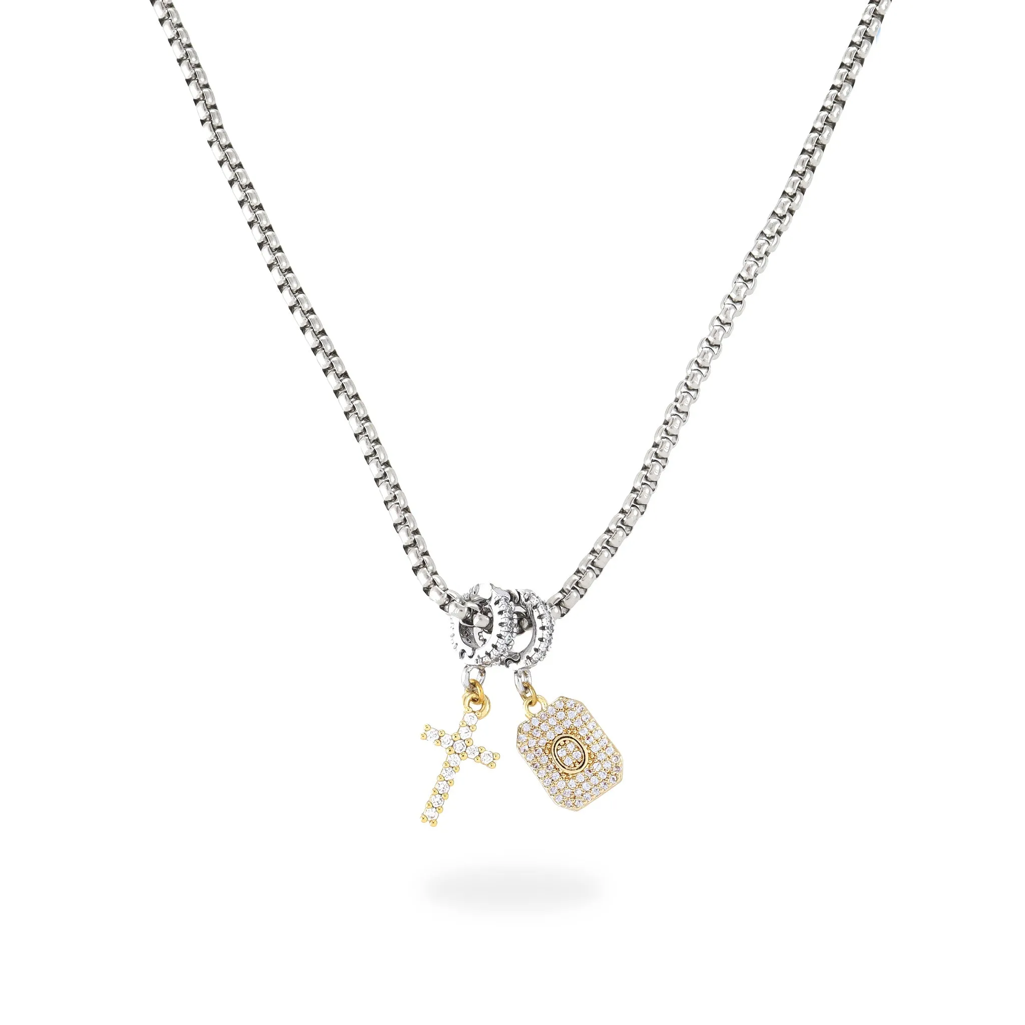 DOUBLE THE CHARM NECKLACE