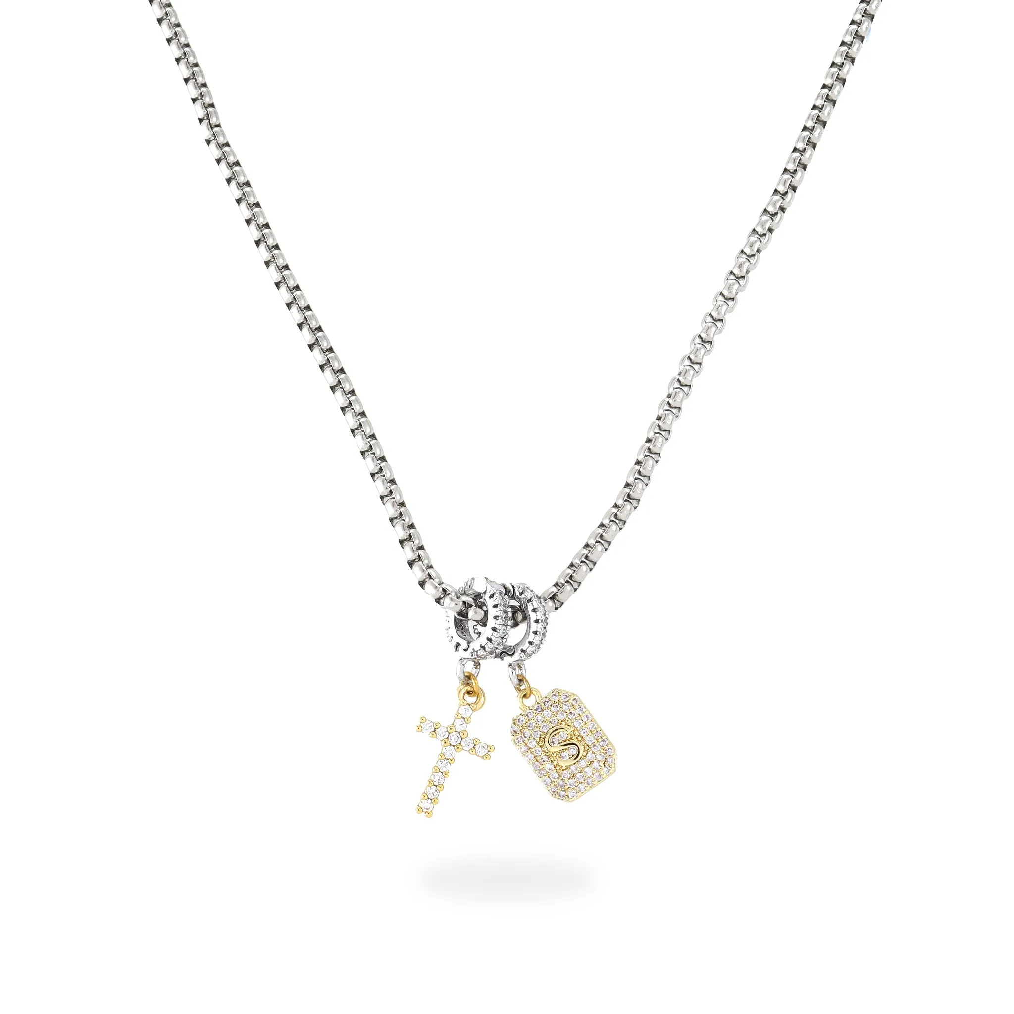 DOUBLE THE CHARM NECKLACE