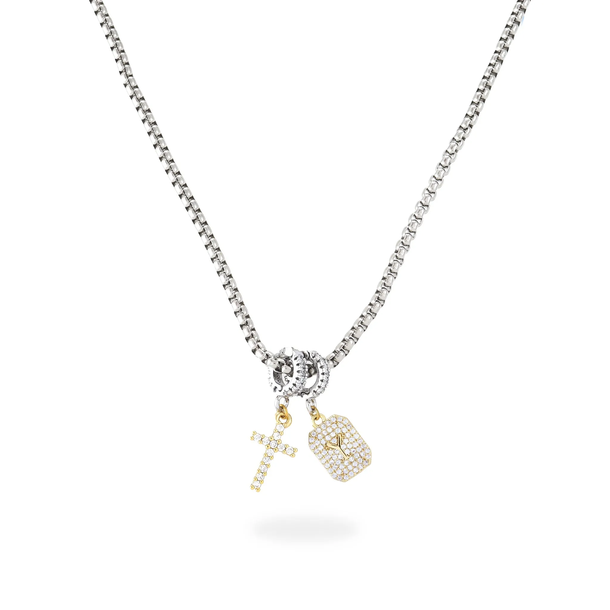 DOUBLE THE CHARM NECKLACE