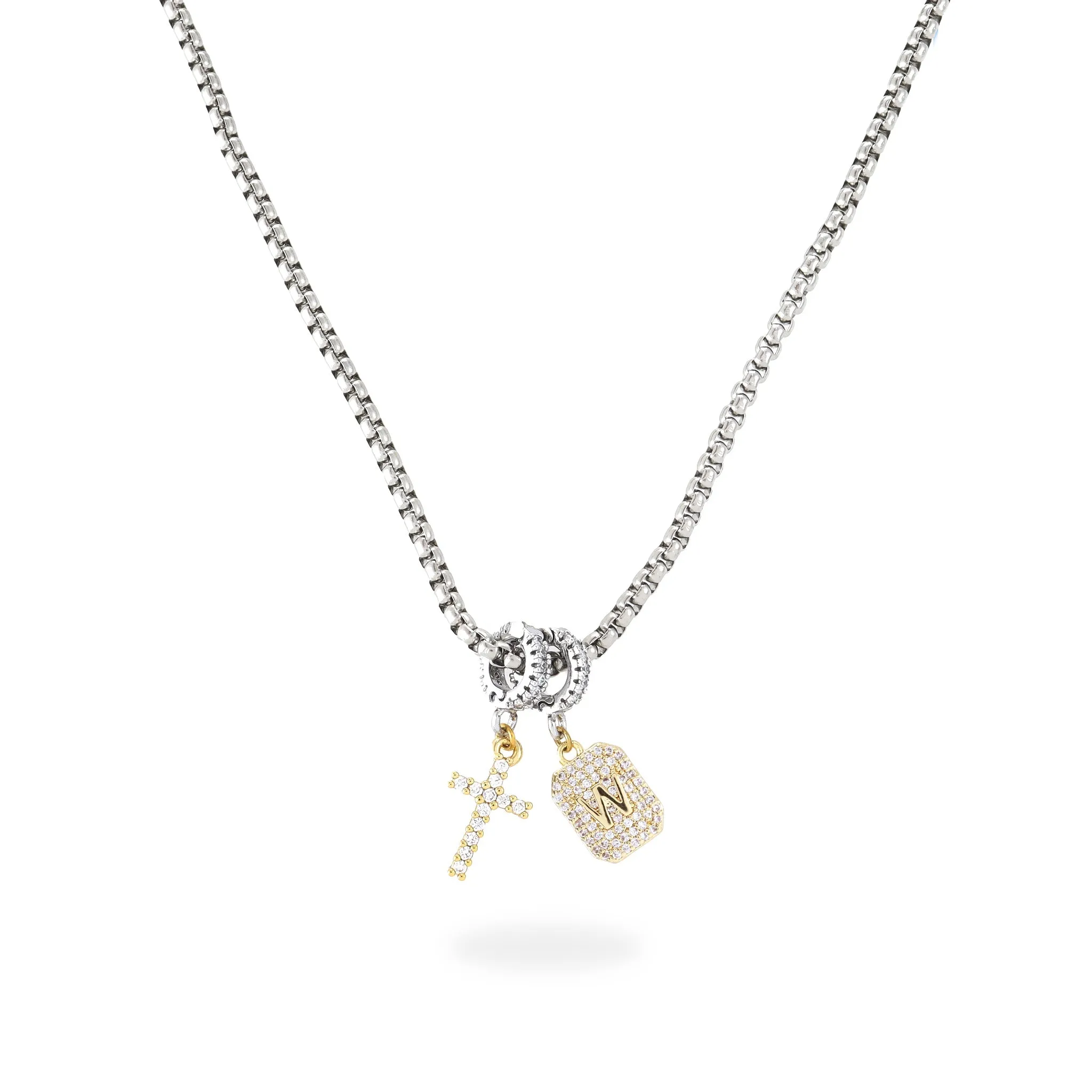 DOUBLE THE CHARM NECKLACE