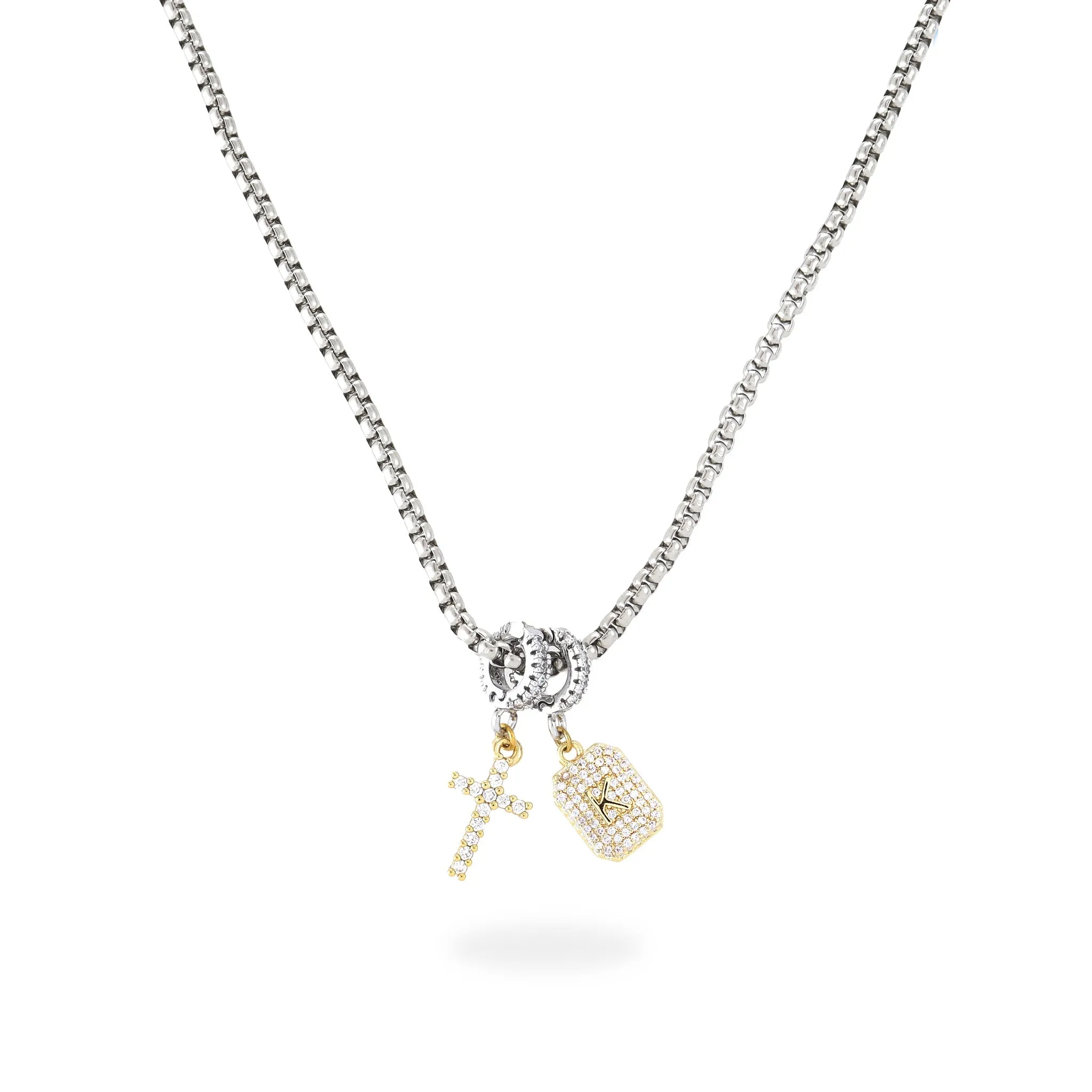 DOUBLE THE CHARM NECKLACE
