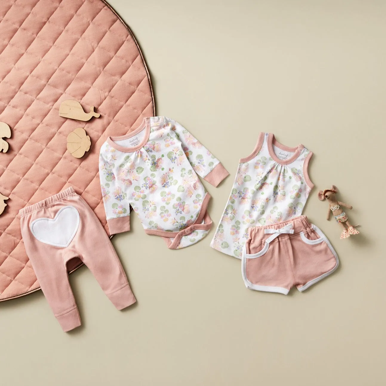 Dune Flower Pink Shorts