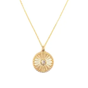 Dylan Disc Necklace