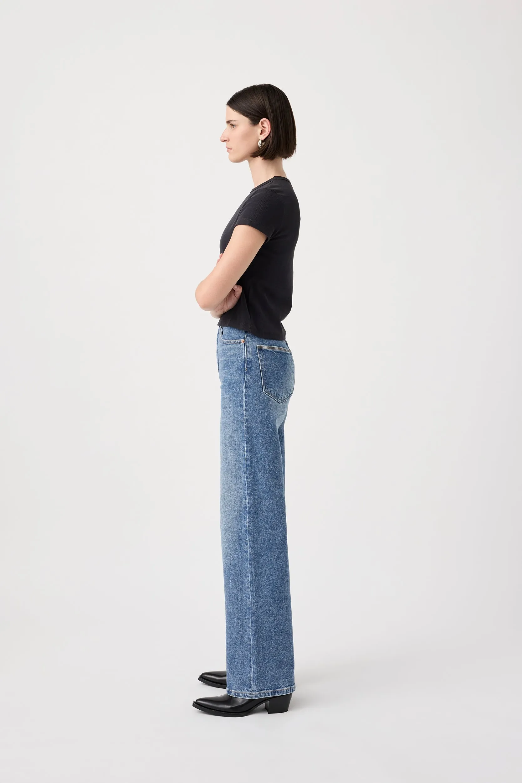Ellie High Wide Leg Jean Destiny