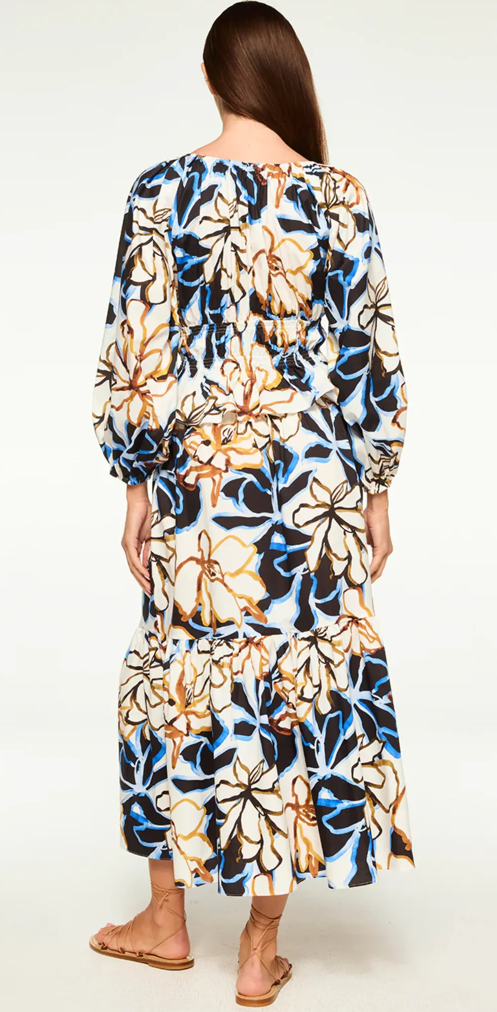 Elna Skirt Bold Blooms