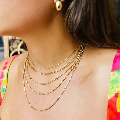Ely Snake Ball Chain