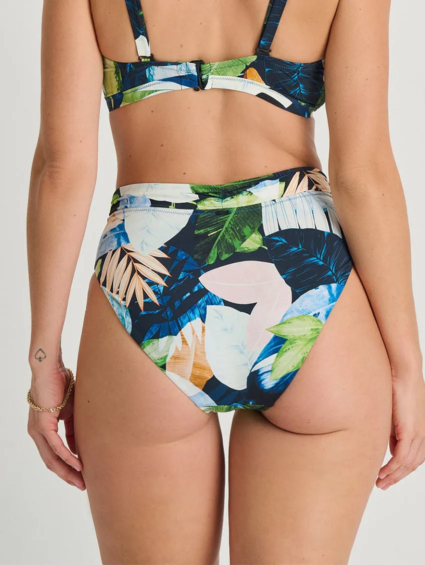 Everyday Sunday Retro High Waist Bikini Brief