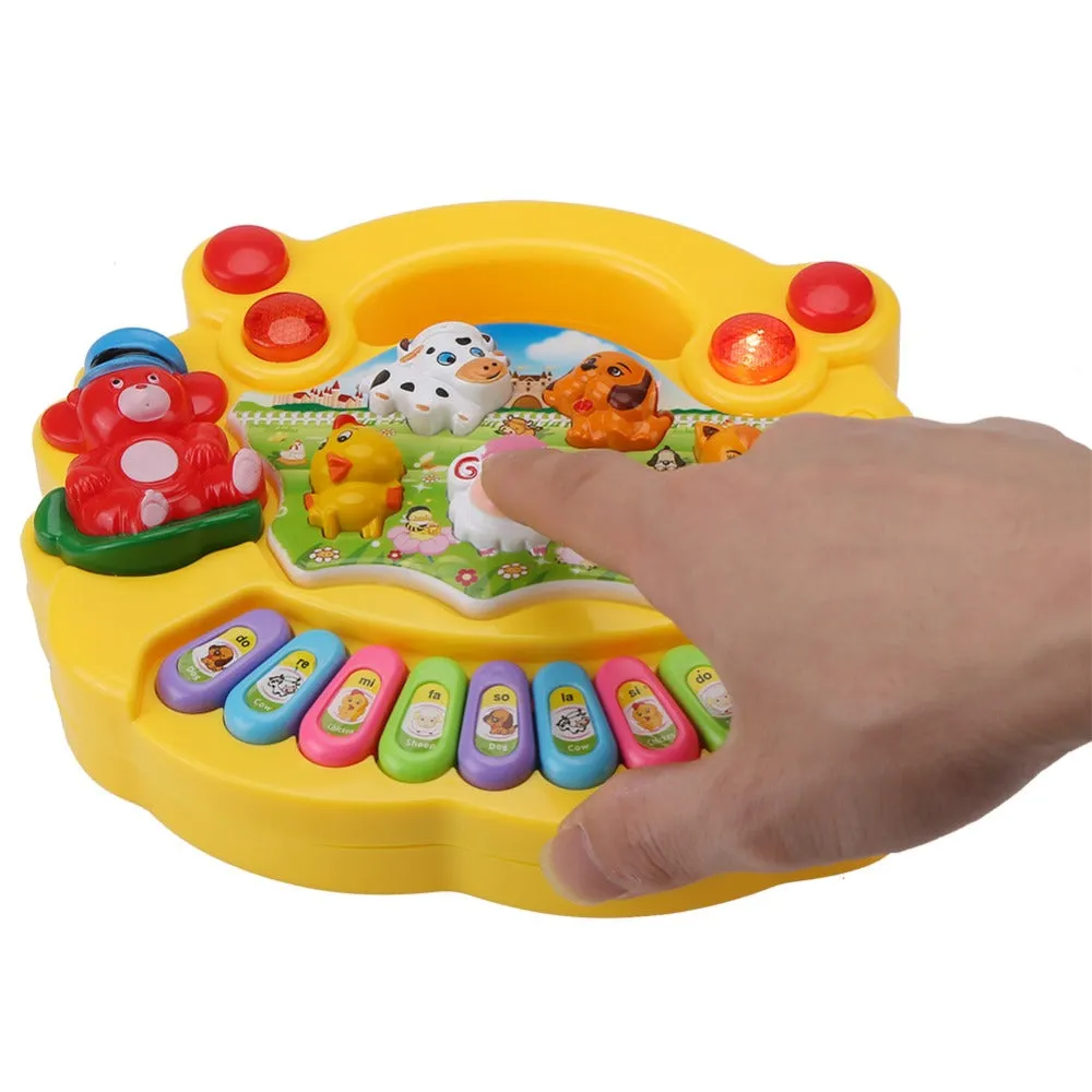 Farm Animal Piano Musical Instrument Kids Toy