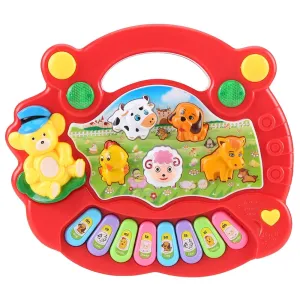 Farm Animal Piano Musical Instrument Kids Toy