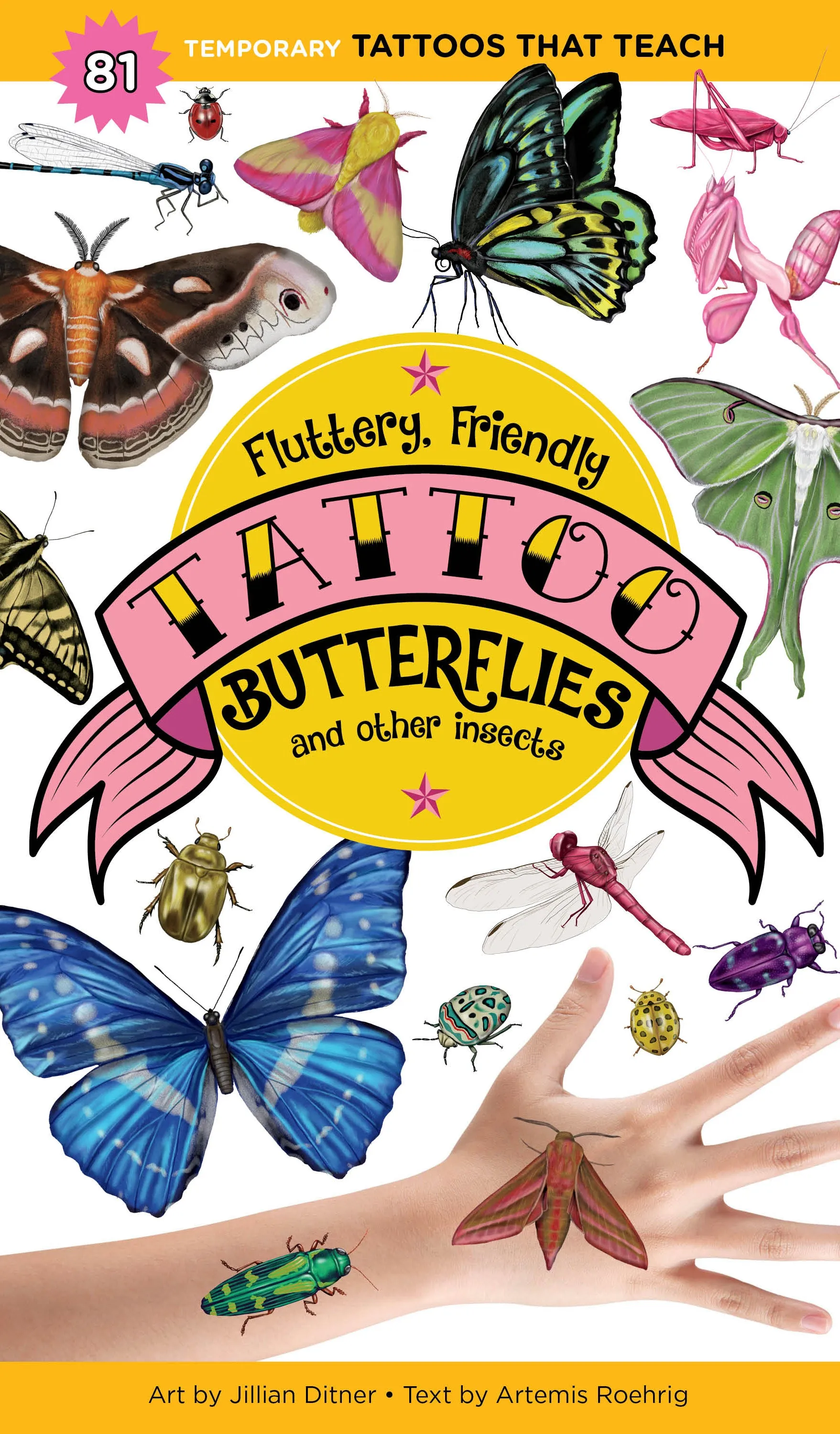 Flutter, Friendly, Tattoo Butterflies