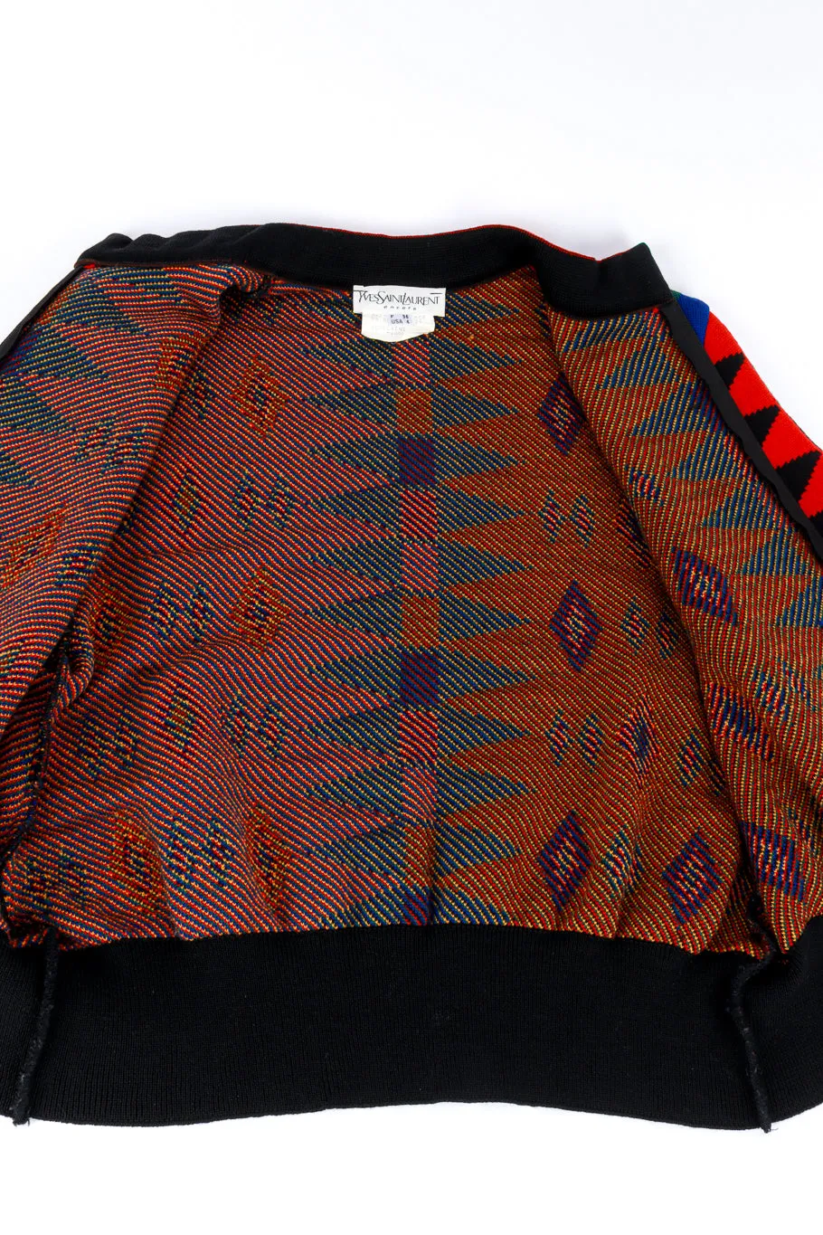 Geo Knit Wool Sweater