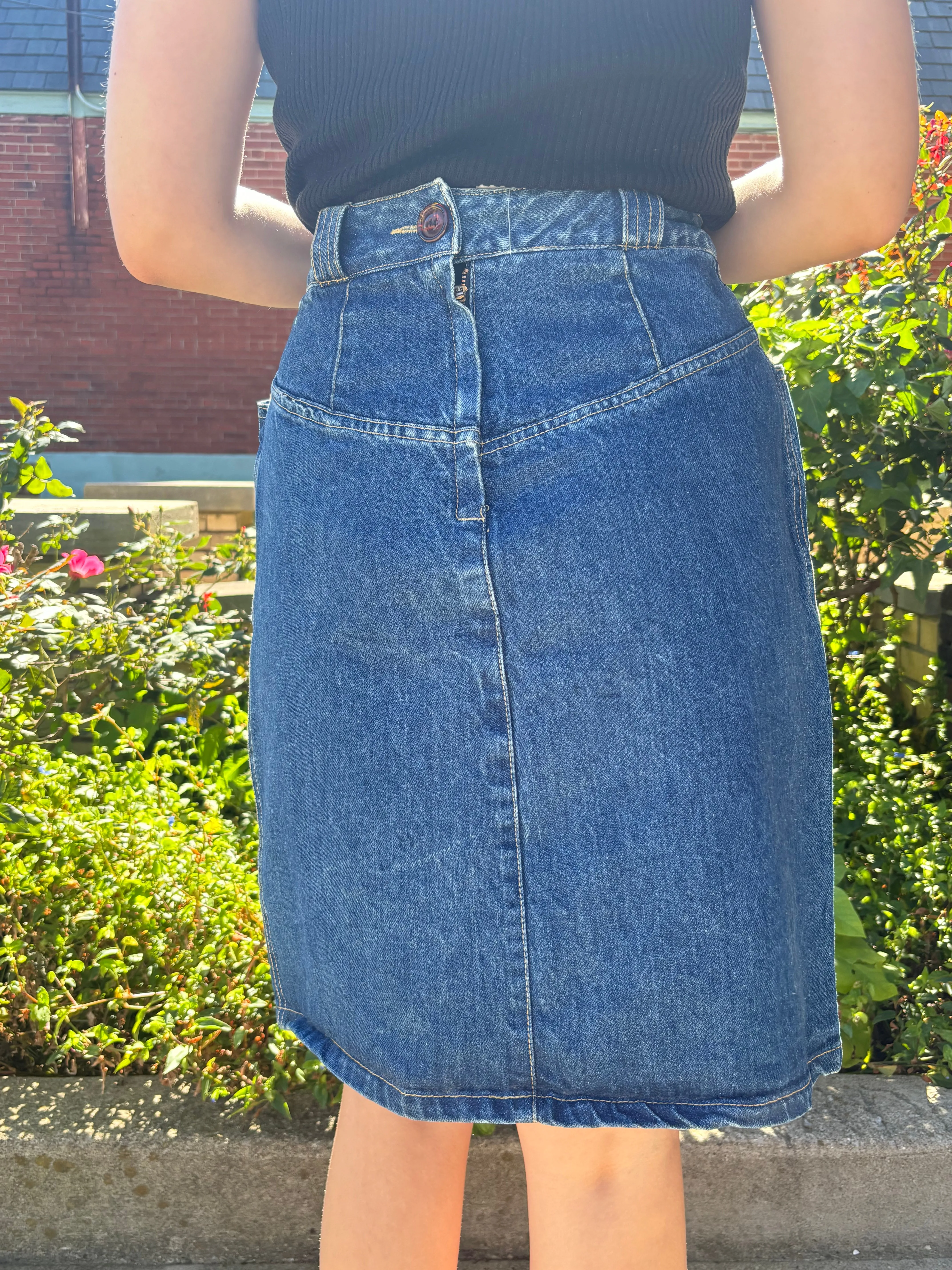Georges Marciano for Guess Denim skirt
