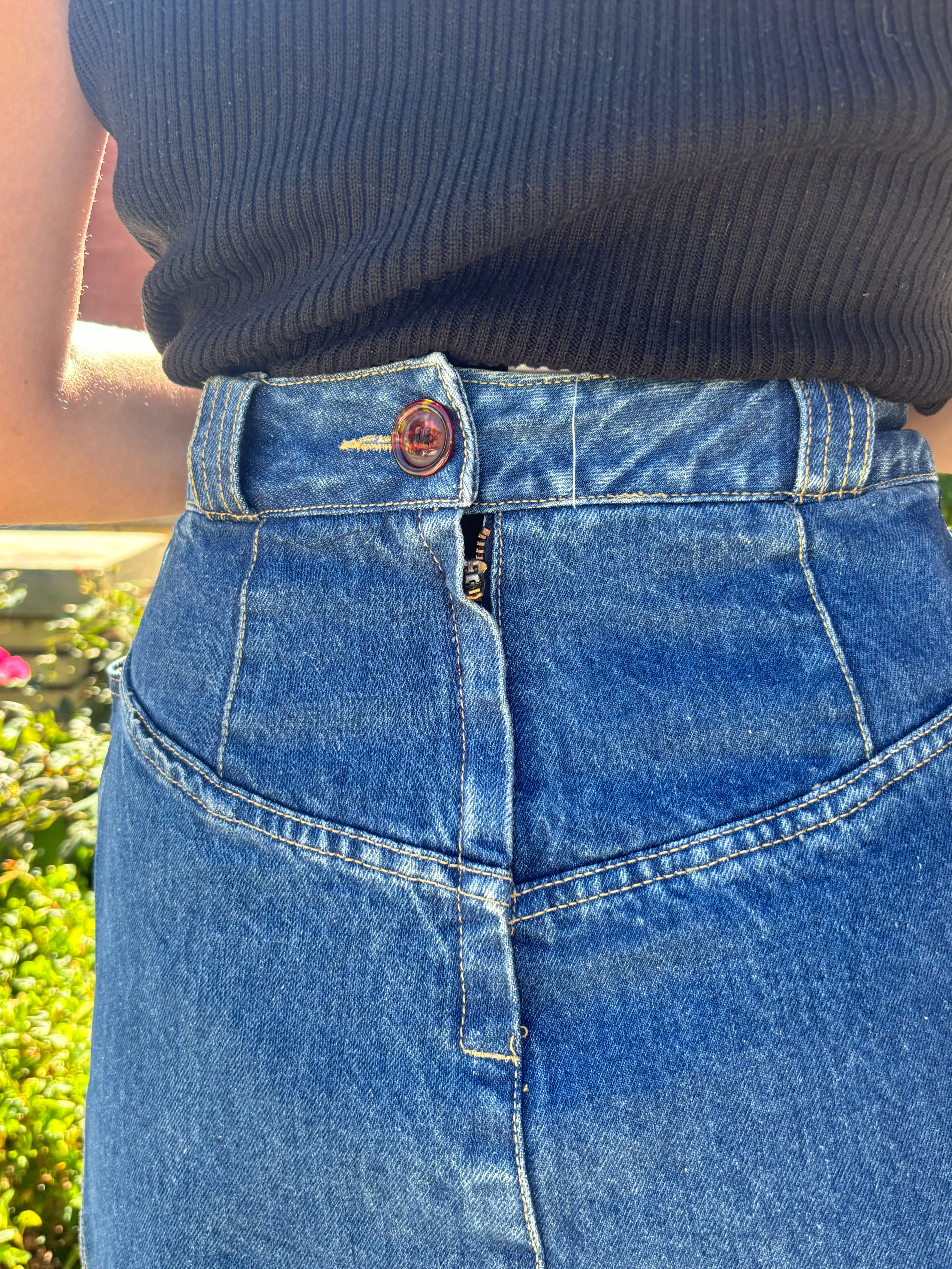 Georges Marciano for Guess Denim skirt