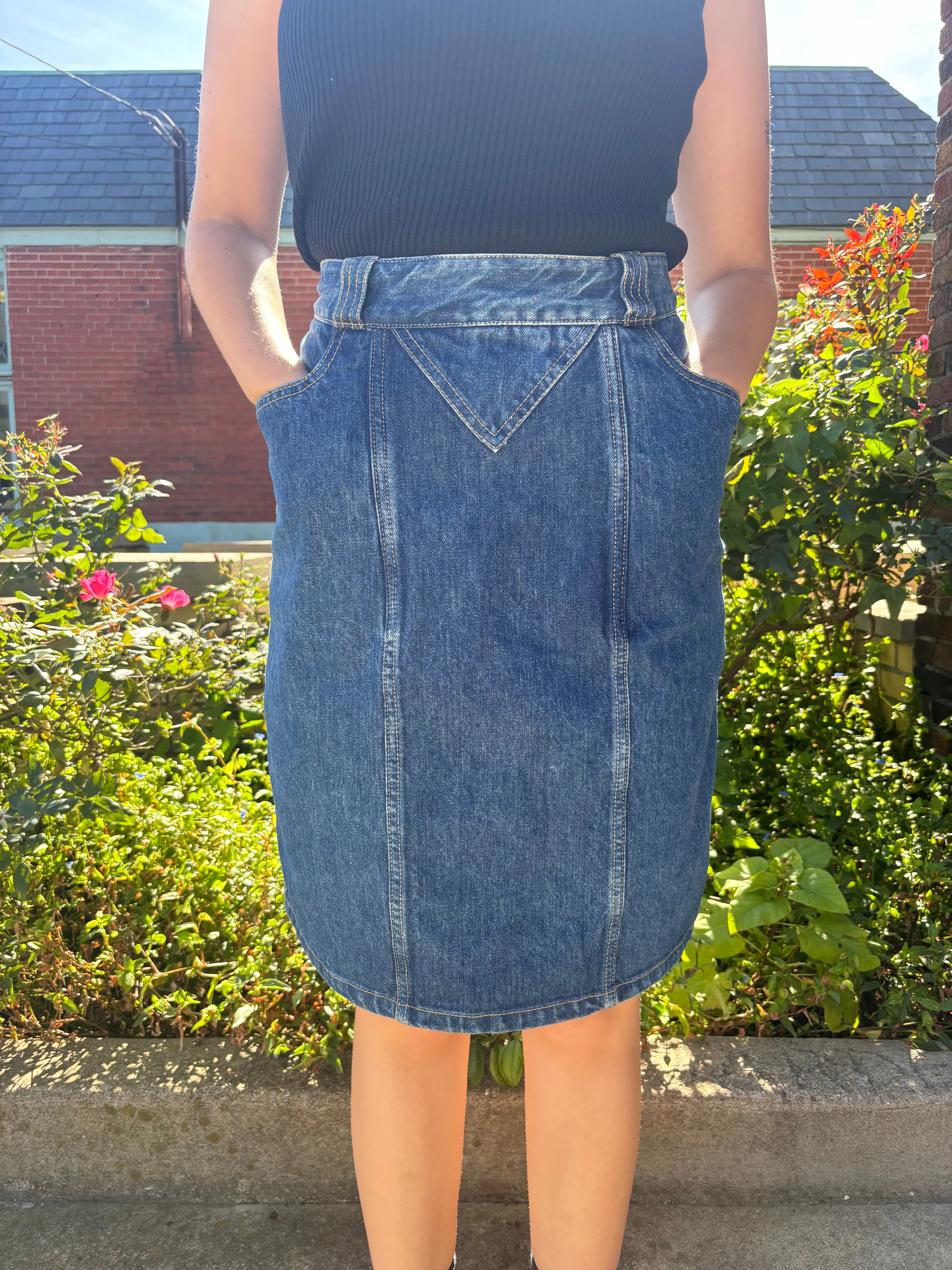 Georges Marciano for Guess Denim skirt