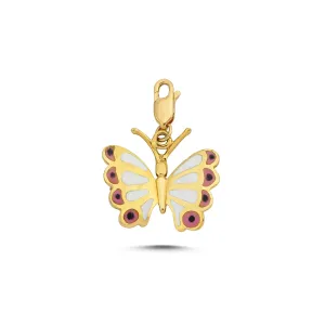 GOLD BUTTERFLY CHARM