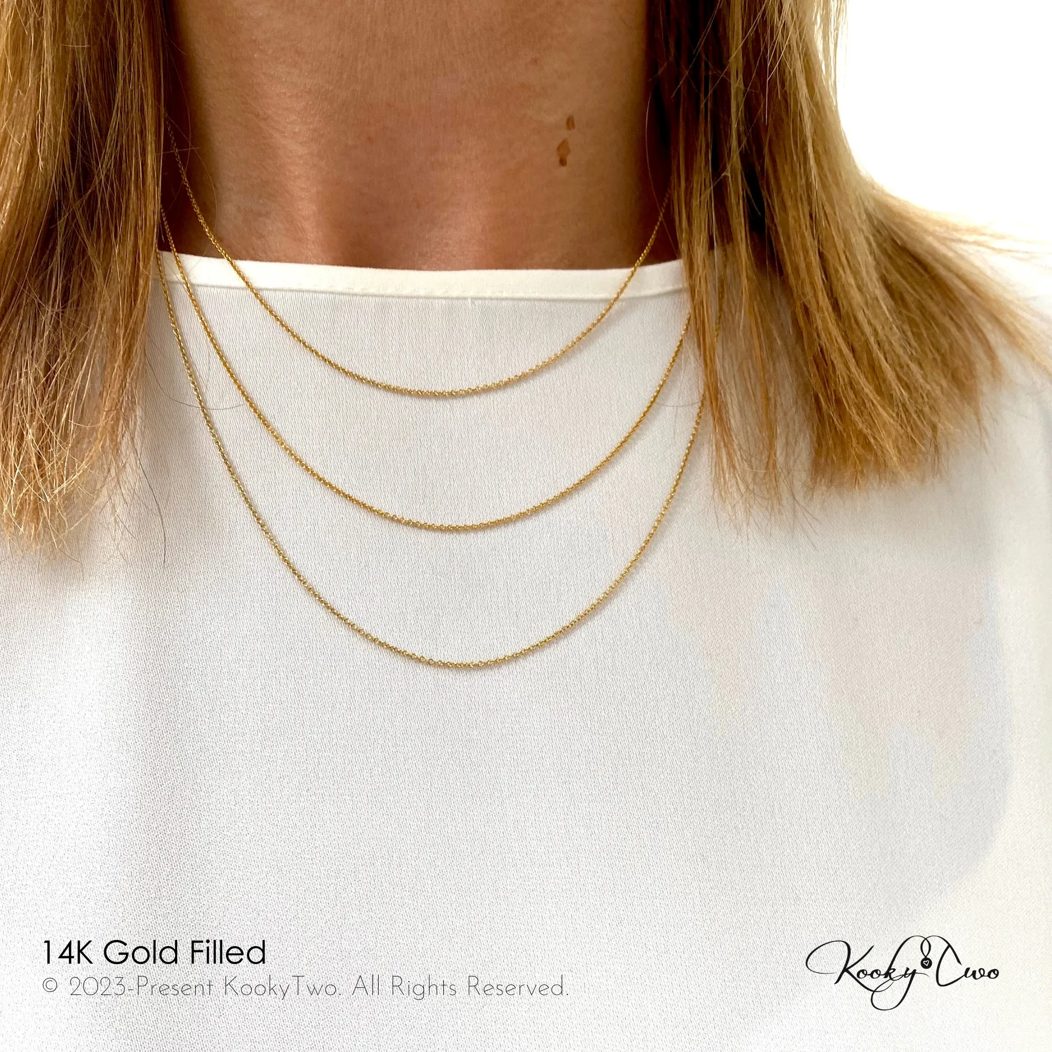 Gold Fine Necklace Chains