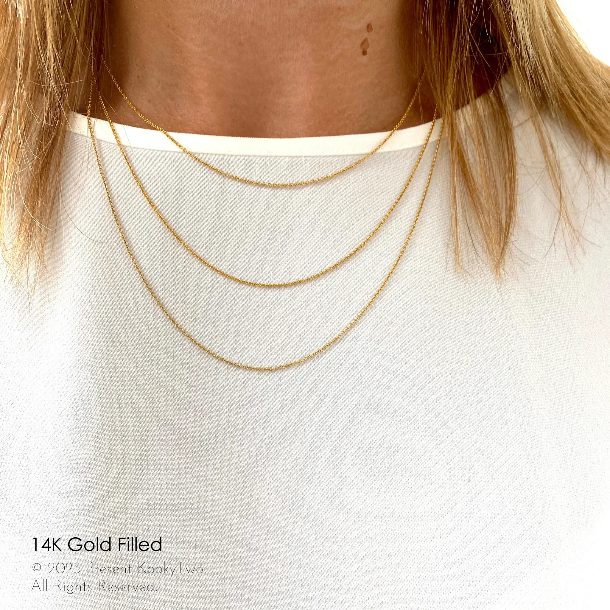 Gold Fine Necklace Chains