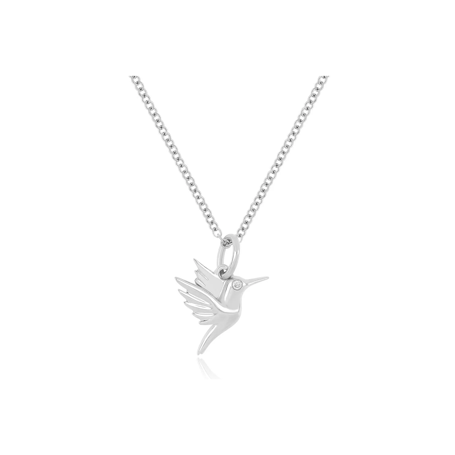Gold Hummingbird Necklace