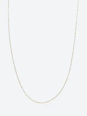 Gold Shimmer Necklace 16"