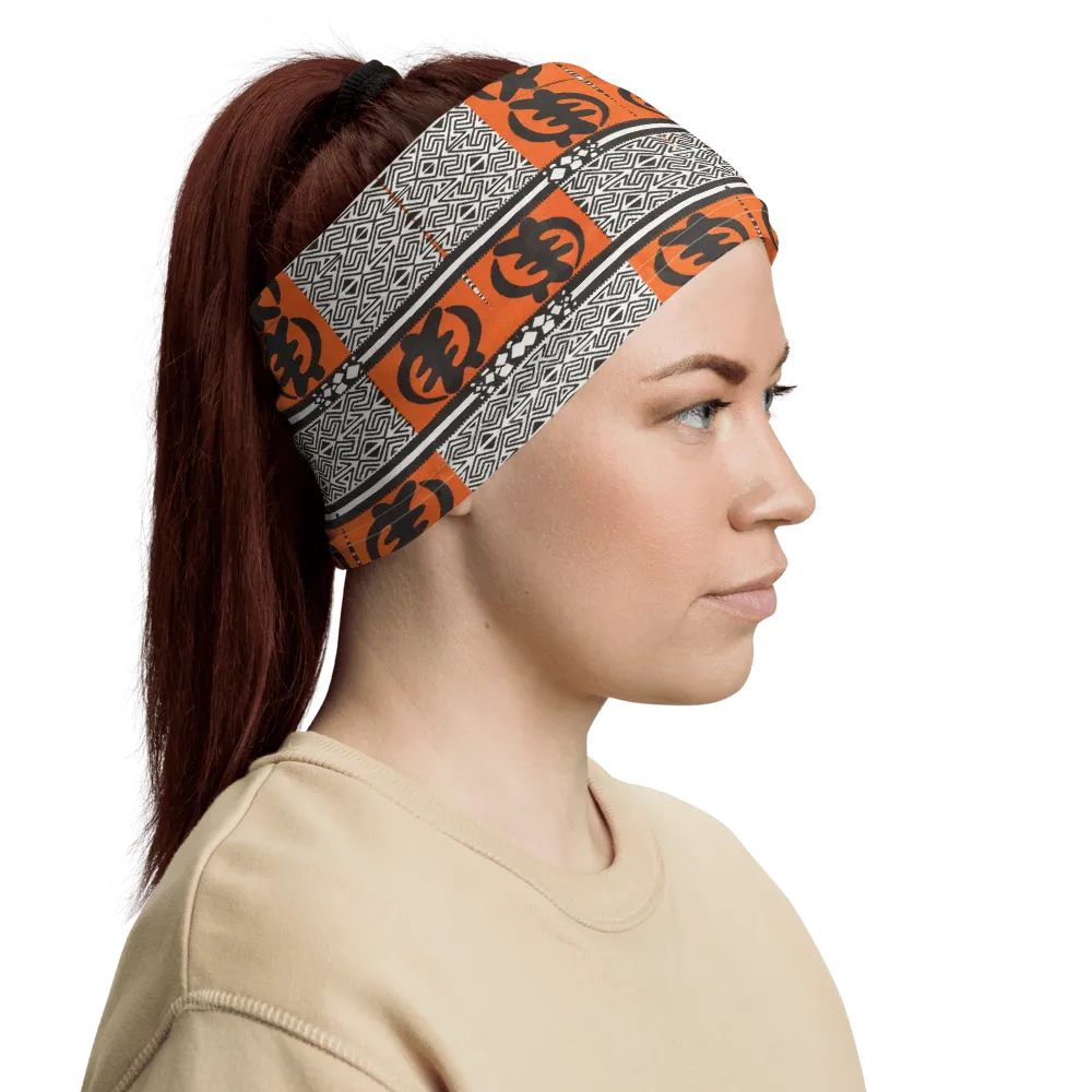 Gye Nyame African Print Neck Gaiter